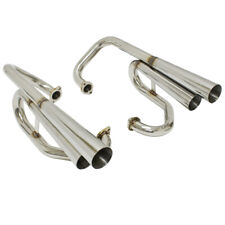 Empi 18-1047 Bugpack Stainless Steel Mega Dual Exhaust Fits Air-cooled Vw Engine