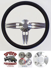 1965-1969 Ford Steering Wheel 14 Double Barrel Billet