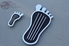 Custom Barefoot Gas Pedal Cover Dimmer Switch Cover Vintage Moon Sixties Style