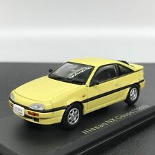 Mini Car Nissan Nx Coupe 1990 Yellow 143 Scale Box Display Diecast Vol 65