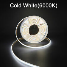 12v 384ledsm Cob Led Light Strips 16.4ft Waterproof Flexible Tape For Boat Car