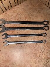 Lot Of 4 - Snap-on Tools - 12pt Drive Combination Wrenches