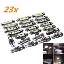 23x Led Car Interior Inside Light Dome Trunk Map License Plate Lamp Canbus Bulbs