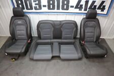 2017 Chevrolet Camaro Ss 50th Anniversary Seat Front And Rear Set Leather Oem