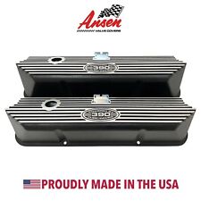 Ford Fe 390 Tall Valve Covers Black Powered By 390 Cubic Inches Style 2