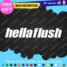 Fits Hellaflush Decals Stickers Vinyl Low Ride Car Tires Fenders Rim Mag Flush
