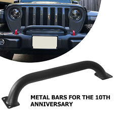 New Grille Winch Brush Guard For 2018-23 Jeep Wrangler Gladiator Jl Jt 82215351
