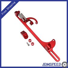 Red Throttle Cable Carb Bracket Carburetor 307 350 Sbc For Holley 4150 4160 New