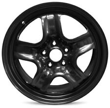 New 17x6.5 Inch Wheel For Toyota Rav4 13-18 Black Painted Steel Rim