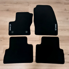 Car Floor Mats Velour For Ford C-max Waterproof Black Carpet Rugs Auto Liners