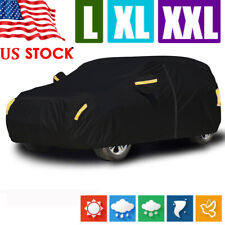 Full Car Cover Waterproof Sun Protection Outdoor Uv Snow Dust Universal Fit Suv