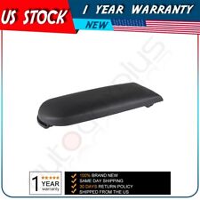 For Vw Jetta Beetle 1999-2009 Pu Leather Console Armrest Center Cover Lid Black