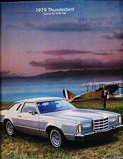 1979 Ford Thunderbird Deluxe Sales Brochure Book