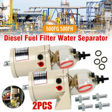 2x Marine Diesel Fuel Filter Water Separator Fuel Water Filter Racor 500fg 500fh