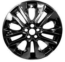 19 Gloss Black Wheel Skins Fits 2019-2023 Toyota Rav4 Ltd 9977-gb Set Of 4