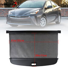 Trunk Shade For Toyota Prius 2016-2019 Luggage Cargo Cover Shield Security Black