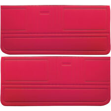 1967 Camaro Standard Front Door Panels Coupe Convertible Red Non-assembled