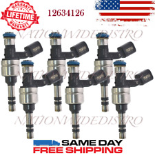 6x Oem Acdelco Fuel Injectors For 12-21 Buick Cadillac Chevy Impala Gmc 3.6l V6