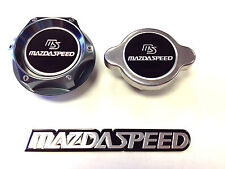 Mazda Racing Cnc Billet Oil Filler Cap 1.3kg Radiator Cap Kit