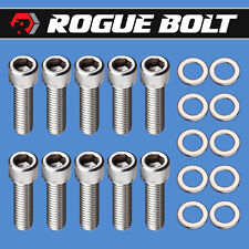 Pontiac V8 Intake Manifold Bolts Stainless Steel Kit 326 350 389 400 421 428 455