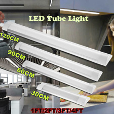 1ft 2ft 3ft 4ft Led Batten Tube Light Shop Workbench Garage Ceiling Lamp 10w-40w