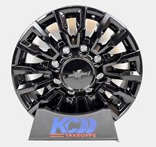 4 New 18 Factory Oem Gloss Black Wheels Rims Chevy Silverado 2500 3500 84428945