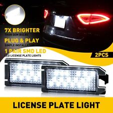 For 2014-up Jeep Grand Cherokee White Full Led License Plate Lights Lamps Oe-fit