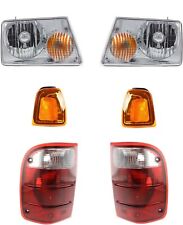 Headlights For Ford Ranger 2001 2002 2003 2004 2005 With Tail Lights Signals