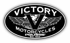 Victory Motorcycles Polaris Logo Ar Bumper Sticker Decal - 3 5 6 Or 8