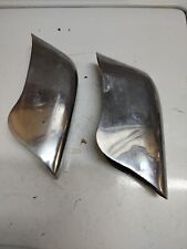 Pair 1965 Buick Riviera Chrome Front Bumper Guards