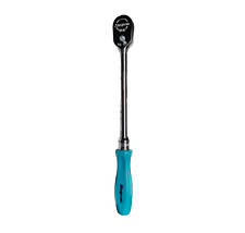 Snap-on Tools Usa New 38 Drive Teal Hard Handle Long Ratchet Fhld80tl