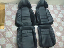 Toyota Supra Mk4 Mkiv 1993.5-1996 Replacement Leather Seat Covers Black