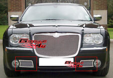 Fits 2005-2010 Chrysler 300c Lower Bumper Stainless Mesh Grille Insert