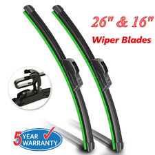 Front Windshield Wiper Blades Pair 2616 All Season For Toyota Corolla 09-18