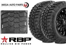 2 Rbp Repulsor Mt Rx 35x12.50r20lt 121q 10 Plye Mud Tires Trucksuv Off Road