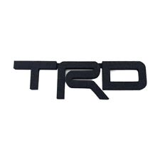 Trd Black Rear Emblem For Toyota Hilux Revo Fortuner Altis Yaris Tacoma 4runner