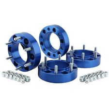 4x 1.5 6x5.5 Wheel Spacer Hubcentric Blue For Toyota 4 Runner Tundra 6x139.7