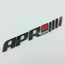 New Gloss Black Apr Stage 3 Emblem Badge Trunk Decal Abs For Tt Rs S3 S4 A4l Q5