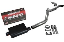 84-01 Jeep Cherokee 2.5 Aluminized Exhaust Kit Flowmaster 40 Series Side Exit