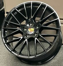 20 Wheels Fit Porsche Cayenne Gloss Black Bridgestone Tires Gts Panamera Tpms