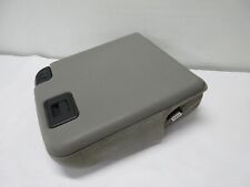 99-10 Ford F-250 F-350 Console Jump Seat Storage Cup Holder Armrest Gray