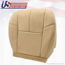 2007 To 2012 Chevy Silverado Driver Bottom Leather Seat Cover Tan