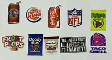 Collectible Junk Food Doody Stickers Set Of 10 Series 3 Poop Emoji
