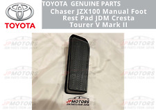 Toyota Genuine Chaser Jzx100 Manual Foot Rest Pad Jdm Cresta Tourer V Mark Ii