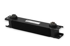 Earls 407erl Ultrapro Oil Cooler - Black - 7 Rows - Wide Cooler - 10 O-ring