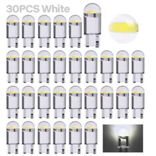 30x Led License Plate Interior White Light Bulb Super T10 194 168 W5w 2825 6000k
