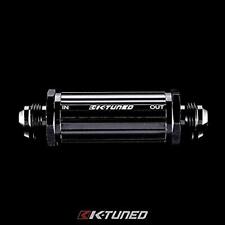 K-tuned 40 Micron Inline Universal Fuel Filter -6an E-85 Compatible New