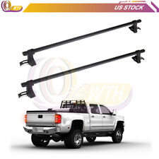 55 Adjustable Universal Cross Bar For Suv Jeep Truck Roof Rack Luggage Carrier