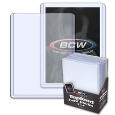 1 Case Of 1000 Bcw 3x4 Top Loaders For Standard Sized Cards 40 X 25 Counts
