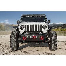 Road Armor Stealth Winch Front Mid-with Bumper Black - 5182f3b